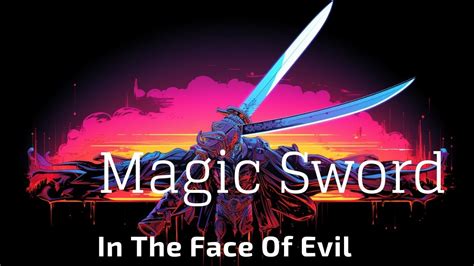 Magic sworc in the face of evil